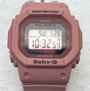 【杯盤希少】カシオ 腕時計 ベビージー 国内正規品 アースカラートーン 電波ソーラー BGD-5000UET-4JF レディース ピンク