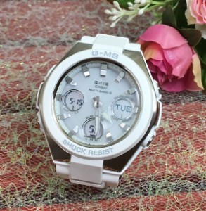 BABY-G カシオ MSG-W100-7AJF ソーラー電波 プレゼント腕時計 ラッピング無料   baby-g 国内正規品 新品 手書きのメッセージカード ほん