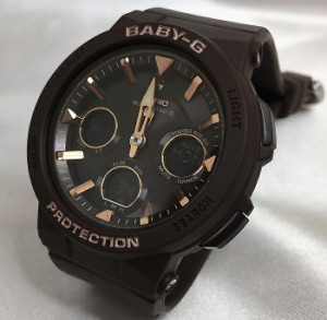 BABY-G カシオ 腕時計 ベビージー 電波ソーラー BGA-2510-5AJFディース ソーラー電波プレゼント腕時計 ギフト  ラッピング無料　茶色　ブ