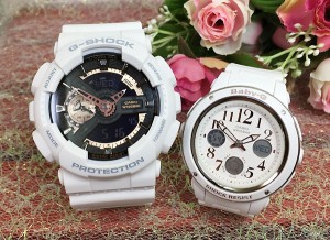 恋人たちのGショック ペアウオッチ Gショック ペア G-SHOCK BABY-G  ペア腕時計 カシオ 2本セット アナデジ GA-110RG-7AJF BGA-150EF-7BJ