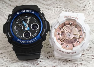 恋人たちのGショックペアウオッチ Gショック ペア G-SHOCK BABY-G  ペア腕時計 カシオ 2本セット AW-591-2AJF BA-110X-7A1JF ラッピング