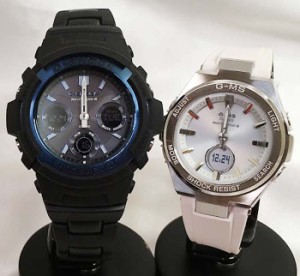 恋人たちのGショック ペアウォッチ 大人のG-SHOCK BABY-G  ペア腕時計 カシオ 2本セット gショック ベビーg AWG-M100BC-2AJF MSG-W200-7A