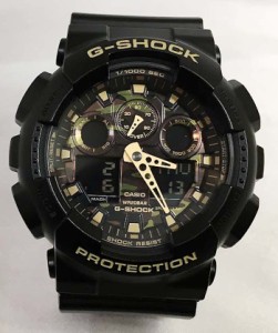 Gショック G-SHOCK カシオ メンズウオッチ gショック アナデジ  GA-100CF-1A9JF 大人のG-SHOCK 文字盤迷彩プレゼント 腕時計  ラッピング