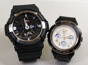 恋人たちのGショック ペアウオッチ G-SHOCK BABY-G ペア腕時計 カシオ 2本セット GA-200-1AJF BGA-151EF-1BJF プレゼント  ラッピング無