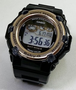 BABY-G  カシオ 黒 BGR-3003U-1JF ソーラー電波 プレゼント 腕時計 ギフト  ラッピング無料  baby-g  メッセージカード手書きします あす