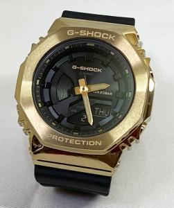 国内正規品 新品 Gショック G-SHOCK カシオ メンズウオッチ gショック メタルカバード GM-S2100GB-1AJF 大人のG-SHOCK プレゼント 腕時計