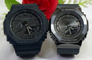 恋人たちのGショック ペアウオッチ G-SHOCK BABY-G  ペア腕時計 カシオ 2本セット  GA-2100-1A1JF GM-S2100B-8AJF デジタル お揃い  ラッ