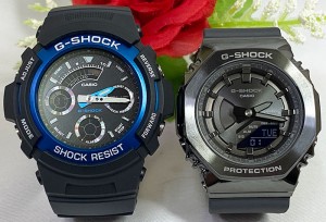 恋人たちのGショック ペアウオッチ G-SHOCK BABY-G  ペア腕時計 カシオ 2本セット gショック ベビーg AW-591-2AJF GM-S2100B-8AJF アナデ