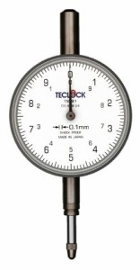 テクロック TM-91 0.1mm目盛 標準型ダイヤルゲージ TECLOCK