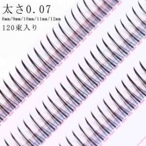 8mm ボリュームエクステ 120束入 9mm 11mm まつげエクステ まつげエクステ まつ毛エクステ 10mm Cカール 12mm フレアタイプ ボリューム