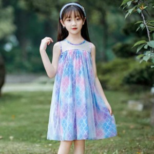 親子ペア ワンピース 韓国子供服 半袖 きれいめ リゾートワンピ ハワイアン 女の子 夏 ガールズ 夏服 お姫様 おしゃれ カジュアル 可愛い