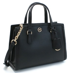 マイケルコース MICHAEL KORS CHANTAL ハンドバッグ 2WAY ショルダー 30F2G7CM1T　LEATHER　001 BLACK ブラック