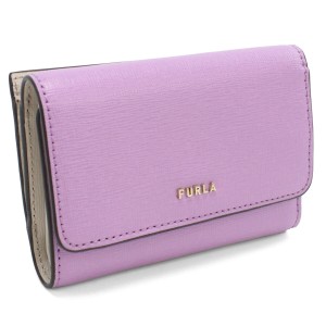 フルラ FURLA FURLA BABYLON 三折財布小銭入付き 財布 ブランド PCZ0UNO　B30000　1339S ALLIUM+PERLA パープル系