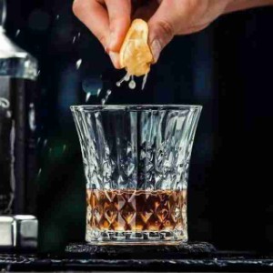 ウイスキーグラス ブランデーグラス ロックグラス クリスタルグラス ウイスキー クリア グラス 240ml 2個セット