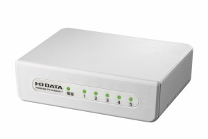 I-O DATA ネットワークハブ/LANハブ/スイッチングハブ 100BASE-TX/5ポート/省電力 ETX-ESH05WB