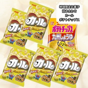 お菓子 詰め合わせ 明治 カール うすあじ ポテトチップス 九州しょうゆ味 カルビー 九州限定 スナック菓子 詰め合わせ ぽっきり価格 ポイ