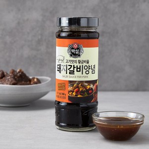 [CJ] 白雪 豚カルビタレ /500g 豚肉 カルビソース たれ 焼肉 韓国調味料 韓国料理 韓国食材