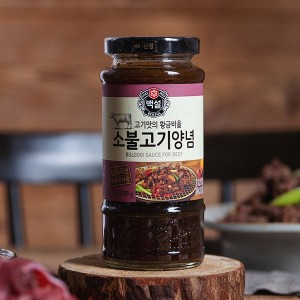 [CJ] 白雪 牛ブルゴギタレ /500g BBQ 牛肉 プルコギソース たれ 炒め物 焼肉 韓国調味料 韓国料理 韓国食材 韓国食品