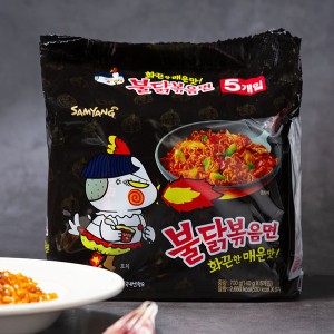 [三養] ブルダック炒め麺 激辛口 / BOX(140g×40個入り) 韓国ラーメン 火鶏炒め麺 激辛ラーメン　ブルダックオリジナル 箱売り