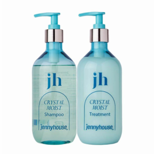 ジェニーハウス【Jennyhouse】クリスタル モイスト シャンプー＆トリートメント (各475ml) ダメージケア ヘアケア 艶髪 潤い ツヤ 保湿 