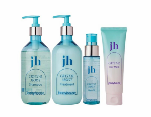 ジェニーハウス（Jennyhouse）クリスタル モイスト おまけ付き【4点セット】（シャンプー475ml+トリートメント475ml+ヘアマスク130g+ヘア