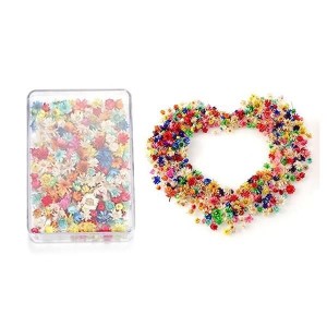 YFFSFDC ドライフラワー ミニ 押し花 200個入り 小さな花 ネイル パーツ レジン 封入 スターフラワー レ DIY クラフト 素材 手作り用 花