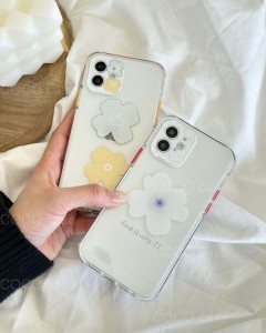 フラワーポイントケース 携帯ケース バンパーケース? iPhone12 iPhone12Pro iPhone12Pro iPhone11 iPhone11Pro iPhoneXXS iPhoneXR iPhon