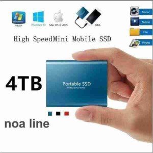 ポータブルSSD 4TB ハードディスク USB3.1 外付け 耐衝撃 強互換性 トランセンド 外付けHDD ポータブルハードディスク