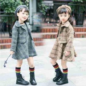 子供服 ２点セットワンピース フォーマル キッズ ドレス  長袖 ジャケット kids dress 上下セット スカート 子供ドレス