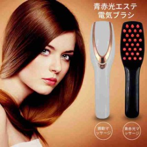 【20%超還元セレクト】電気ブラシ ヘアブラシ 電動ヘッドブラシ 頭皮マッサージ 頭皮ブラシ 薄毛予防 抜け毛予防 マッサージ機