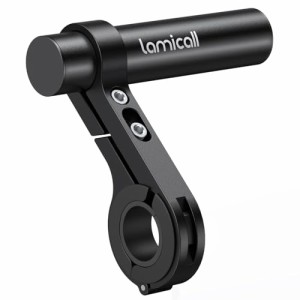 Lamicall バイク クランプバー : バイク用 マルチバー ハンドルバー バイク用品 自転車用 ステー バイク バーマウント オートバイ