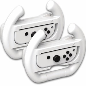 互換 Joy-Con ハンドルSwitch/Switch 有機ELモデル対応For ニンテンドー マリオカート8 デラックス Sw