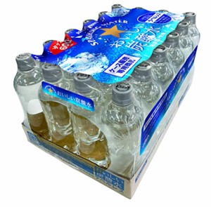 サッポロ おいしい炭酸水ラベルレス ハーフトレイシュリンクパック 600ml×24本