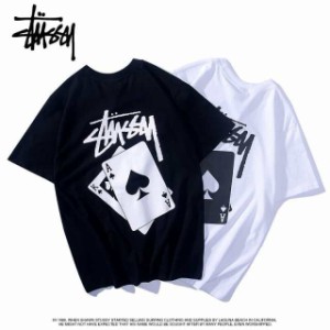 【期間限定】ステューシーSTUSSY 2023年春夏新作 Poker classic 半袖 Tシャツ 並行輸入品