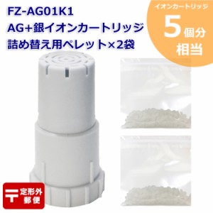 イオンカートリッジ FZ-AG01K1 イオンペレット2袋(4回分) イオンカートリッジ fz-ago1k1 シャープ互換品