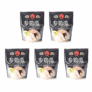 【5個セット】オンガネキッチン 参鶏湯風スープ 400g - 参鶏湯 サムゲタン 鶏 料理 調理 食品 スープ 韓国料理 お手軽 プレゼント ギフト