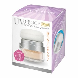 UVプルーフ ブリリアントルースパウダー SPF50 PA+++ - パウダー 日焼け止め UVカット 紫外線 赤外線 UV IR 美肌 ヒアルロン酸 ダマスク