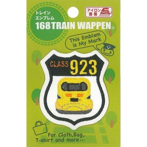 トレイン 電車 鉄道  エンブレム 1枚入 923 系 ドクターイエロー TR506-TR322