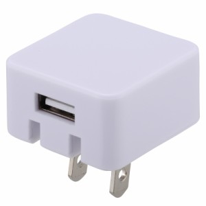 オーム電機 ACアダプター USB 1A MAV-AU1-W 01-2187