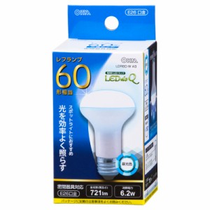 LED電球 レフランプ形 E26 60形相当 6W 昼光色 広角タイプ160° LDR6D-W A9 06-0772