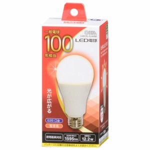 LED電球 E26 100形相当 電球色｜LDA12L-G AH92 06-0990 オーム電機