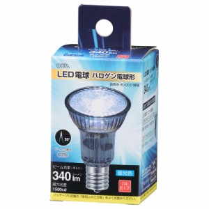 LED電球 ハロゲン電球形 E17 中角 昼光色_LDR3D-M-E17 9 06-3404 オーム電機