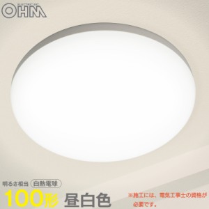 LED浴室灯 100形相当 昼白色 要電気工事｜LT-F5415KN 06-3910 オーム電機