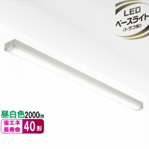 LEDベースライト トラフ形 40形 2000ルーメン 昼白色｜LT-B4200T08-N 06-4141 OHM オーム電機