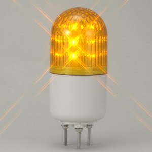 LED回転灯 オレンジ ORL-2 LED18個使用 サイズ小 07-1576 オーム電機 