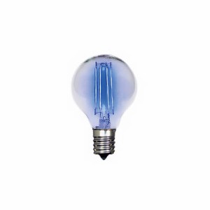 グローバル AMEDAMA フィラメントLEDカラー電球 G45/E17 ブルー｜FLDC-G45B 16-6582