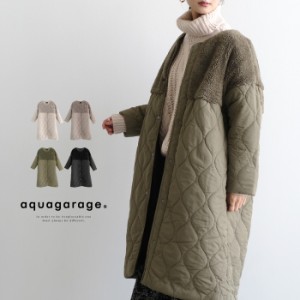 送料無料 ボア切替キルトコート レディース 秋 冬 M | アクアガレージ aquagarage