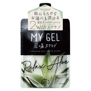 MY GEL 岩塩スクラブ リラックスアロエ 200g