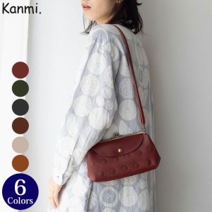 Kanmi. /カンミ キャンディ ルーフ がま口お財布ポシェット WL23-46 かんみ お財布バッグ お財布ポシェット お財布ショルダー 長財布 が