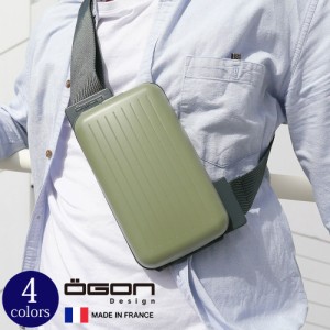 正規日本代理店 [OGON/オゴン]フランス製 アルミ スリングバッグ PHONE BAG ボディバッグ ショルダーバッグ レッドドット・デザイン賞 re